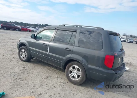 2004 Honda Pilot Ex-L from USA, damaged, VIN 2HKYF18604H572646